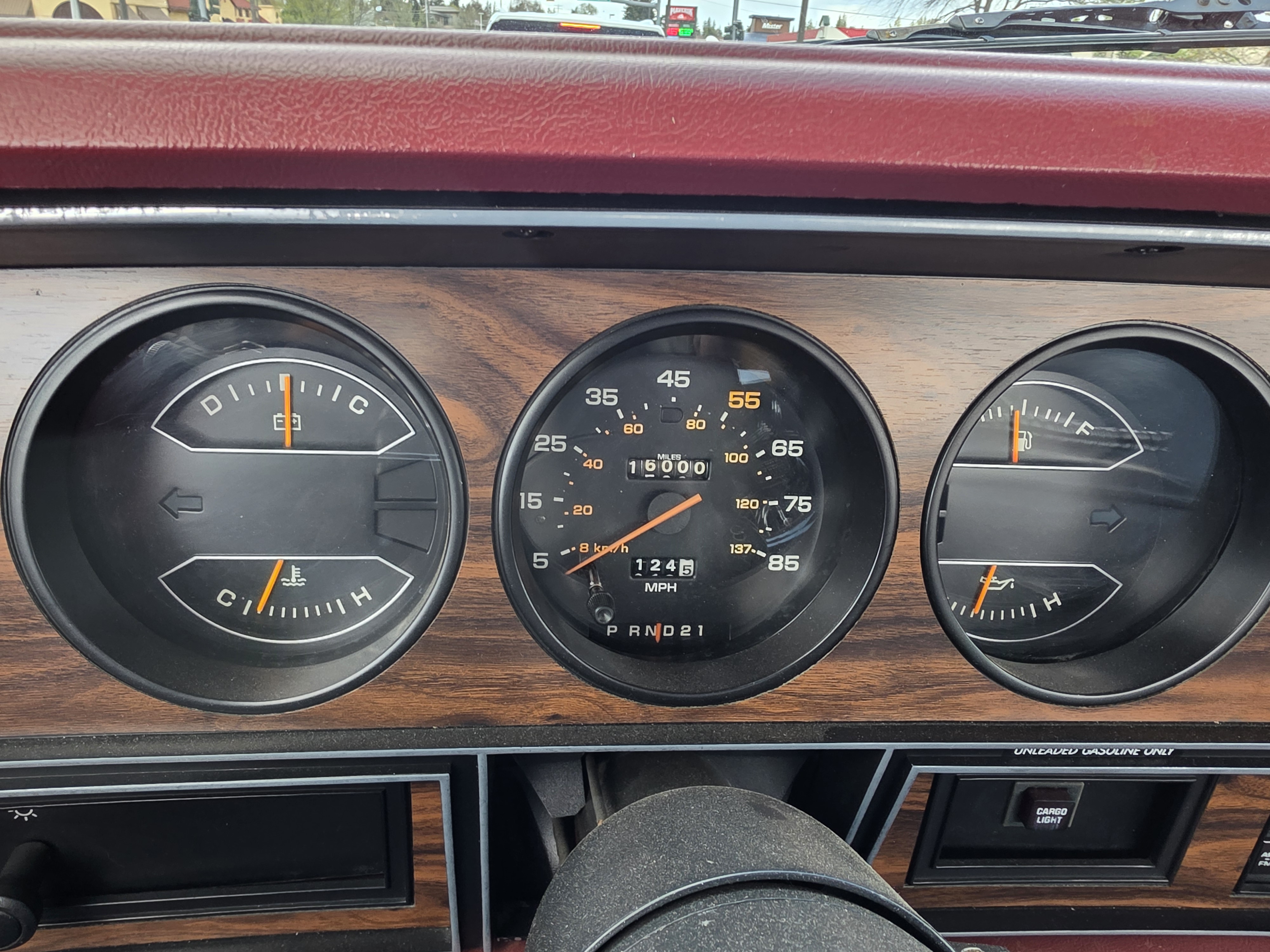 Dashboard gauges
